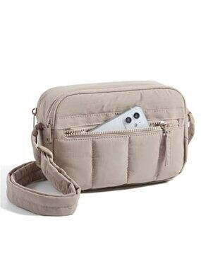 RFID Crossbody Bag Nylon Travel Purse Lightweight Shoulder Handbag Women